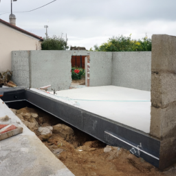 Agrandissement terrasse pour jardin suspendu Saint-Jean-de-Braye